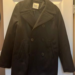 Gray Old Navy Medium Pea Coat